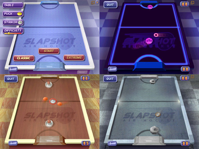 SlapShot Air Hockey Screenshot